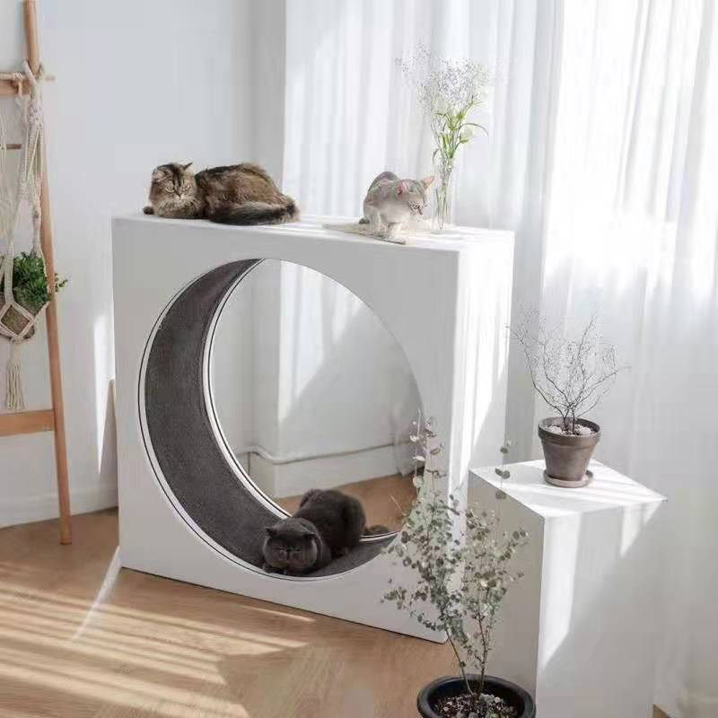 Cat Treadmill Silent And Noiseless Cat Toy Simple And Durable Cat Furniture Fitness And Entertainment Integrated Treadmill · v3